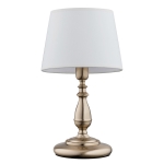 Lampka nocna ALFA ROKSANA patynowa 1xe14 19cm | 16078