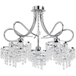 Lampa sufitowa ALFA DIANA CHROM 5xE14 48cm | 18995