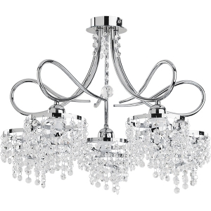 Lampa sufitowa ALFA DIANA CHROM 5xE14 48cm | 18995