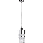 Lampa wisząca ALFA BRUNO CHROM 1xE27 12cm | 19221