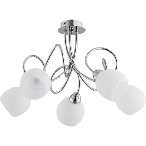 Lampa sufitowa FLORIDA V chrom/biały śr. 53cm I 20335