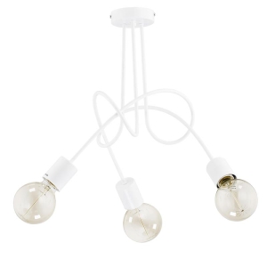 Lampa sufitowa ALFA TANGO BIAŁA 3xE27 | 23613