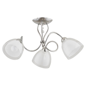 Lampa sufitowa ALFA  ADELINA chrom/biały I  23633