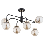 Lampa sufitowa ALFA LINIO BLACK  I  25506