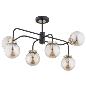 Lampa sufitowa ALFA LINIO BLACK  I  25506