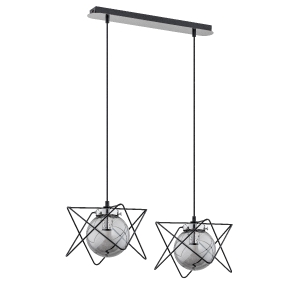 Lampa wisząca ALFA SAGITO TRACK CHROM 2xE14 48cm | 62096