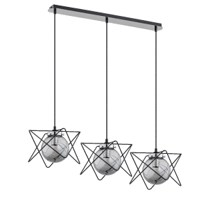 Lampa wisząca ALFA SAGITO TRACK CHROM 3xE14 85cm | 62098