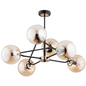 Lampa sufitowa ALFA SAGITO MOSIĄDZ 6xE14 60cm | 63081