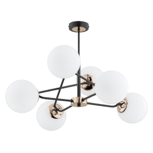 Lampa sufitowa ALFA SAGITO MOSIĄDZ 6xE14 60cm | 63099