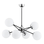 Lampa sufitowa ALFA SAGITO CHROM WHITE  I  63114