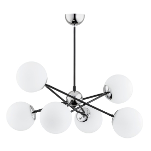 Lampa sufitowa ALFA SAGITO CHROM WHITE  I  63114