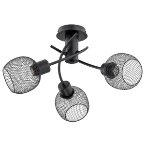 Lampa sufitowa ALFA WATSA CZARNA 3xE27 50cm | 25793