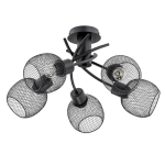 Lampa sufitowa ALFA WATSA CZARNA 5xE27 | 25795