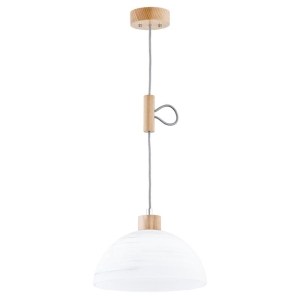 Lampa wisząca ALFA HOLIDAY 2 DREWNIANA  | 60349