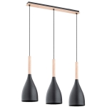 Lampa wisząca ALFA JUICE CZARNA  | 62057