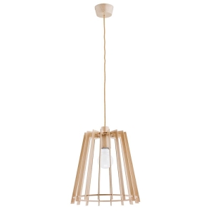 Lampa wisząca ALFA PATIO drewniana I  60313