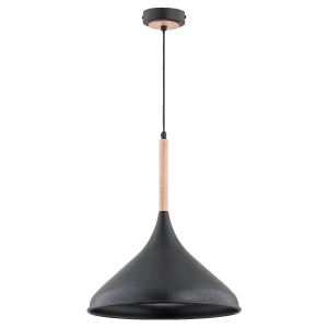 Lampa wisząca ALFA GASOLINA CZARNA 1xE27  | 60642