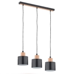Lampa wisząca ALFA IVO CZARNA 3xE27  | 62092