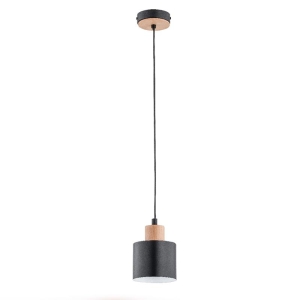 Lampa wisząca ALFA IVO CZARNA 1xE27  | 60733