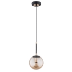 Lampa wisząca ALFA SEBIA CZARNA 1xE14 | 61081