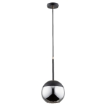 Lampa wisząca ALFA VOLDA CZARNA 1xE27 | 60823