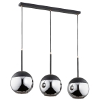 Lampa wisząca ALFA VOLDA CZARNA 3xE27 | 62158