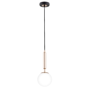 Lampa wisząca ALFA VOLDA PICOLO ZŁOTA 1xE14 | 60924