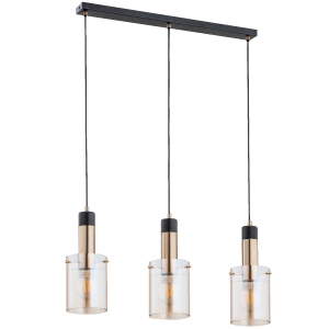 Lampa wisząca ALFA BELLA ZŁOTA 3xE27 | 62168