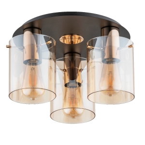 Lampa sufitowa ALFA ATMAN ZŁOTA 3xE27 | 62194