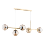 Lampa wisząca ALFA DANSA ZŁOTA 5xE14  | 63019