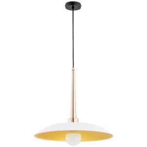 Lampa wisząca ALFA VELIAN BIAŁA 1xE27 | 60917
