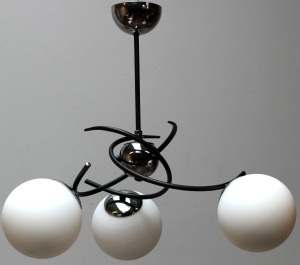 Lampa sufitowa ALFA VIRAL czarny 3x E14  I  28573