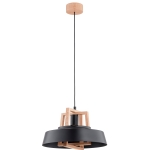 Lampa wisząca ALFA BATUT DREWNIANA 1xE27 | 60943