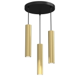 Lampa zwis RAITO mosiądz szcotkowany  I  0118