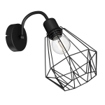 Lampa kinkiet BERGEN czarny I  0308