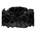 Plafon Camo black 3xE27  I   0549