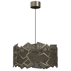 Lampa zwis Camo titanum gold 3xE27 I  0554