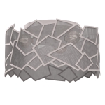 Lampa plafon Camo cashmere 3xE27  I  0771