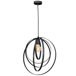 Lampa wisząca RINGO czarny  1xE27  /  1412
