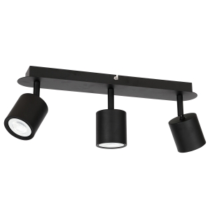 Lampa sufitowa DEMIA czarna 3xGU10  /  1431