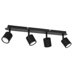 Lampa sufitowa DEMIA czarna 4xGU10 / 1432