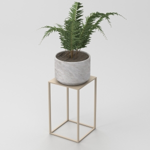 Kwietnik Flower stand Column A beige  1438