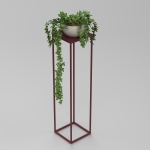 Kwietnik Flower stand Column A burgund 1443