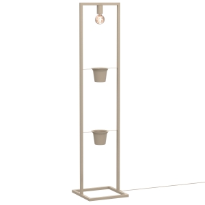 Lampa podłogowa Flores beżowa 1xE27  / 1508