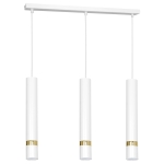 Lampa wisząca RENO biała-złota 3xGU10  / 1547