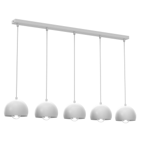 Lampa wisząca SOOL biały 5xE27 / 1948