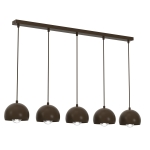 Lampa wisząca SOOL brown 5xE27 / 1913