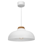 Lampa wisząca BURGOS biały 1xE27 / 1990
