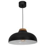 Lampa wisząca BURGOS czarny 1xE27 / 1991