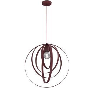 Lampa wisząca RINGO burgund 1xE27  /  3051